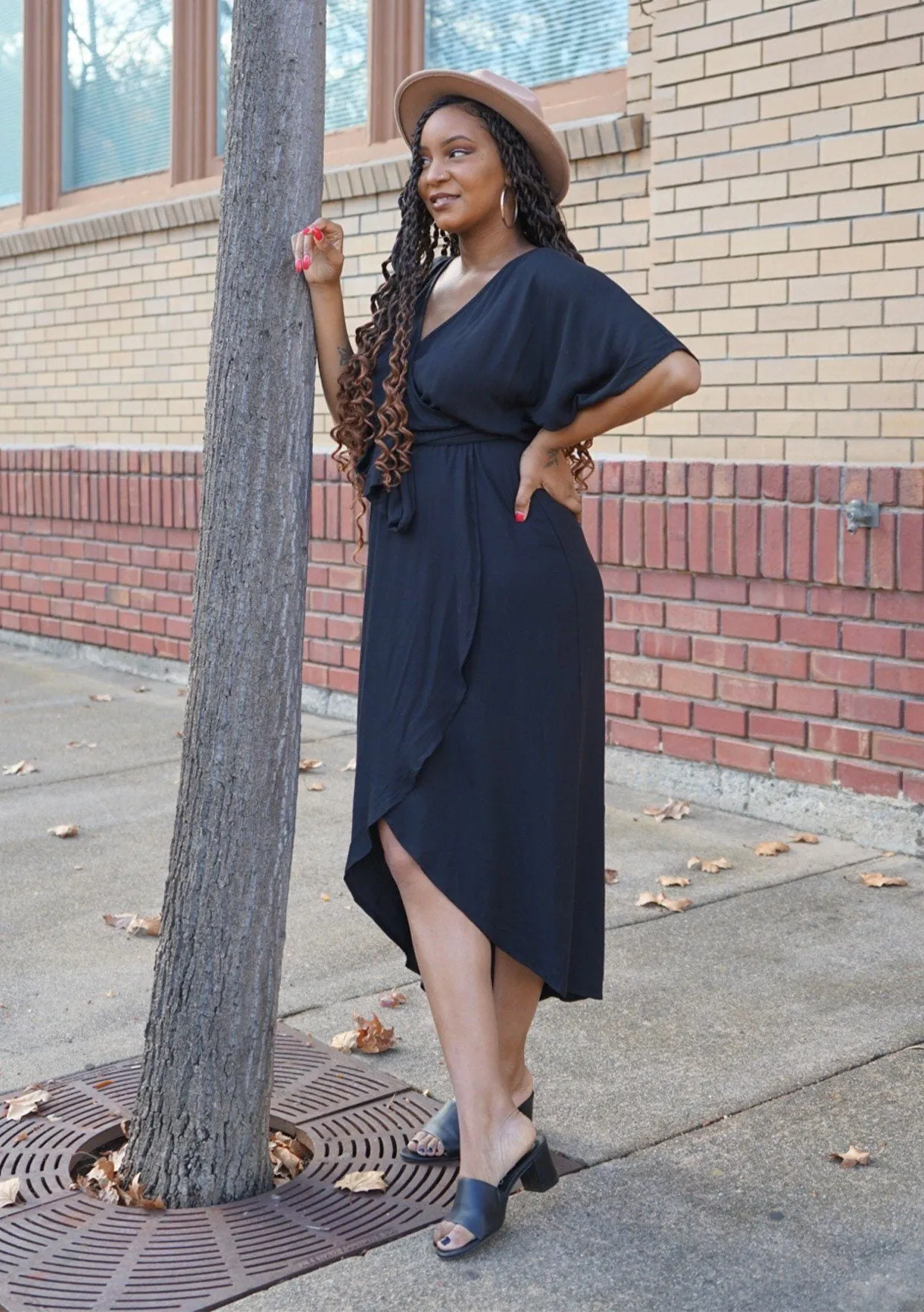 Change Of Heart Wrap Dress