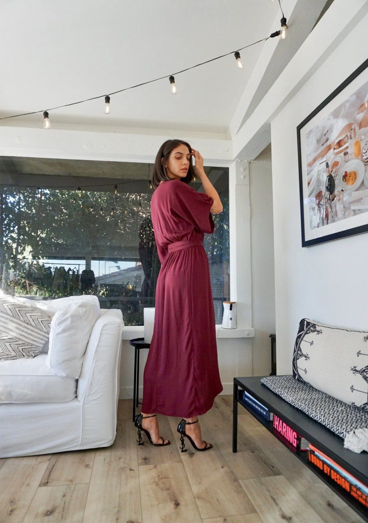 Change Of Heart Wrap Dress