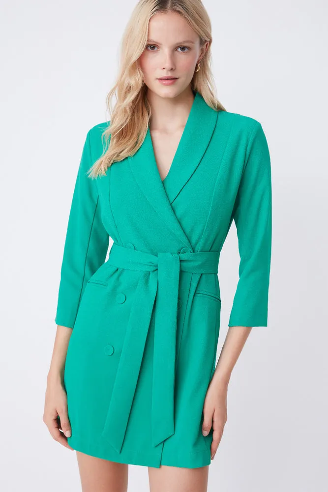 CHERAZ DRESS - VERT