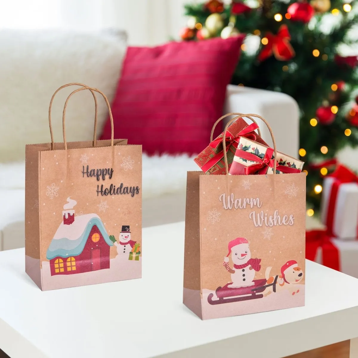 Christmas Gift Bags-Santa Collection