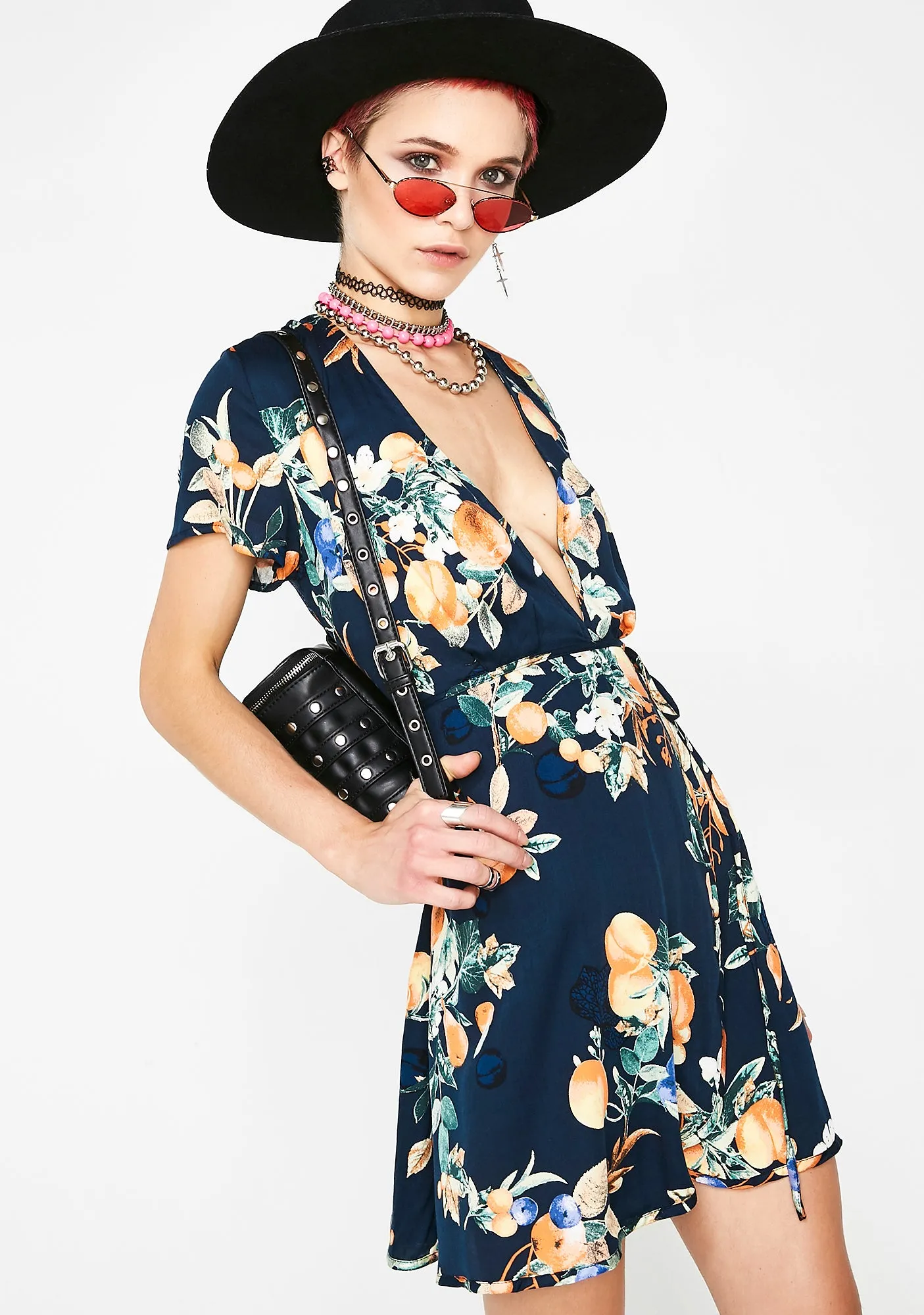 Citrine Queen Wrap Dress