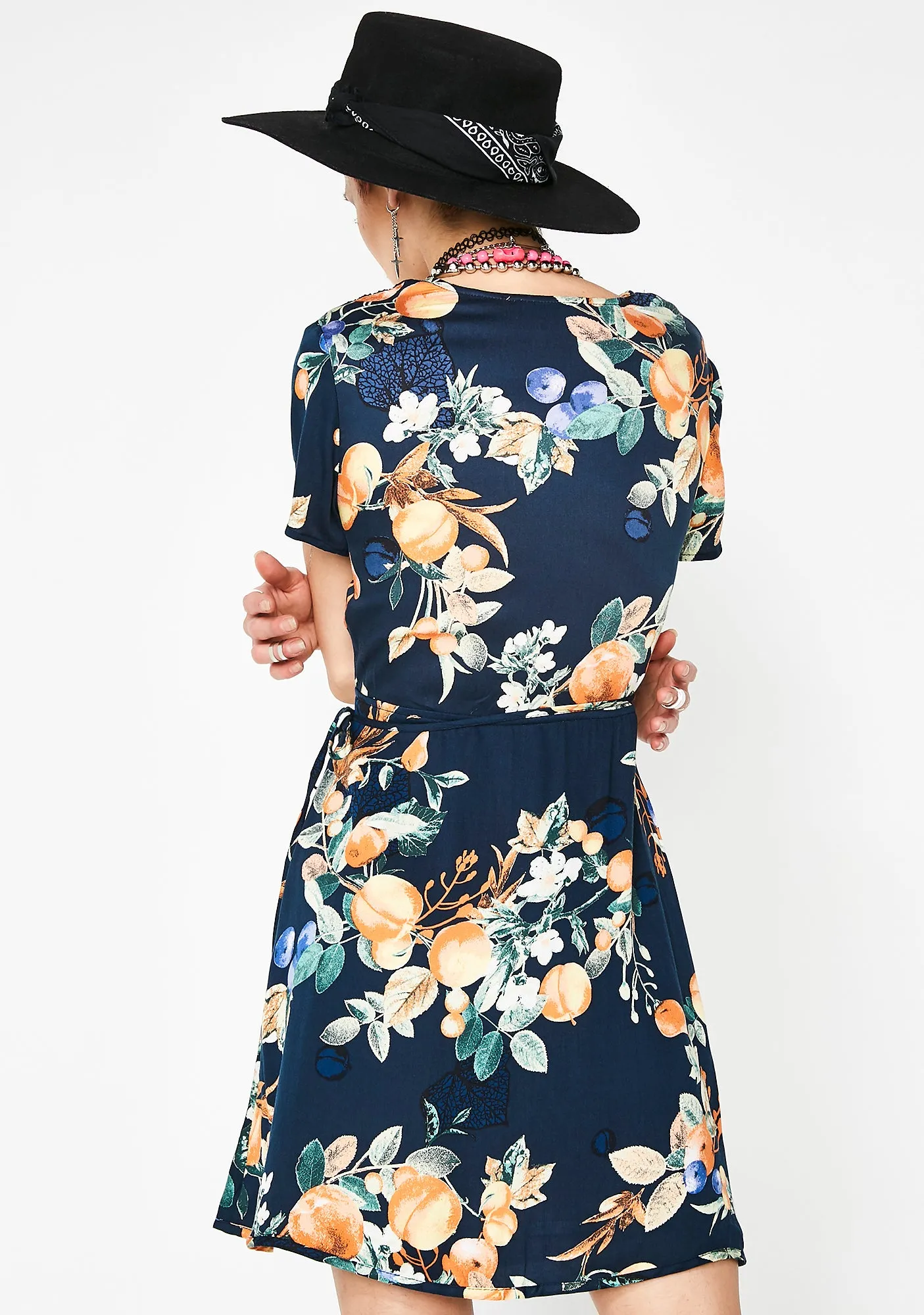 Citrine Queen Wrap Dress