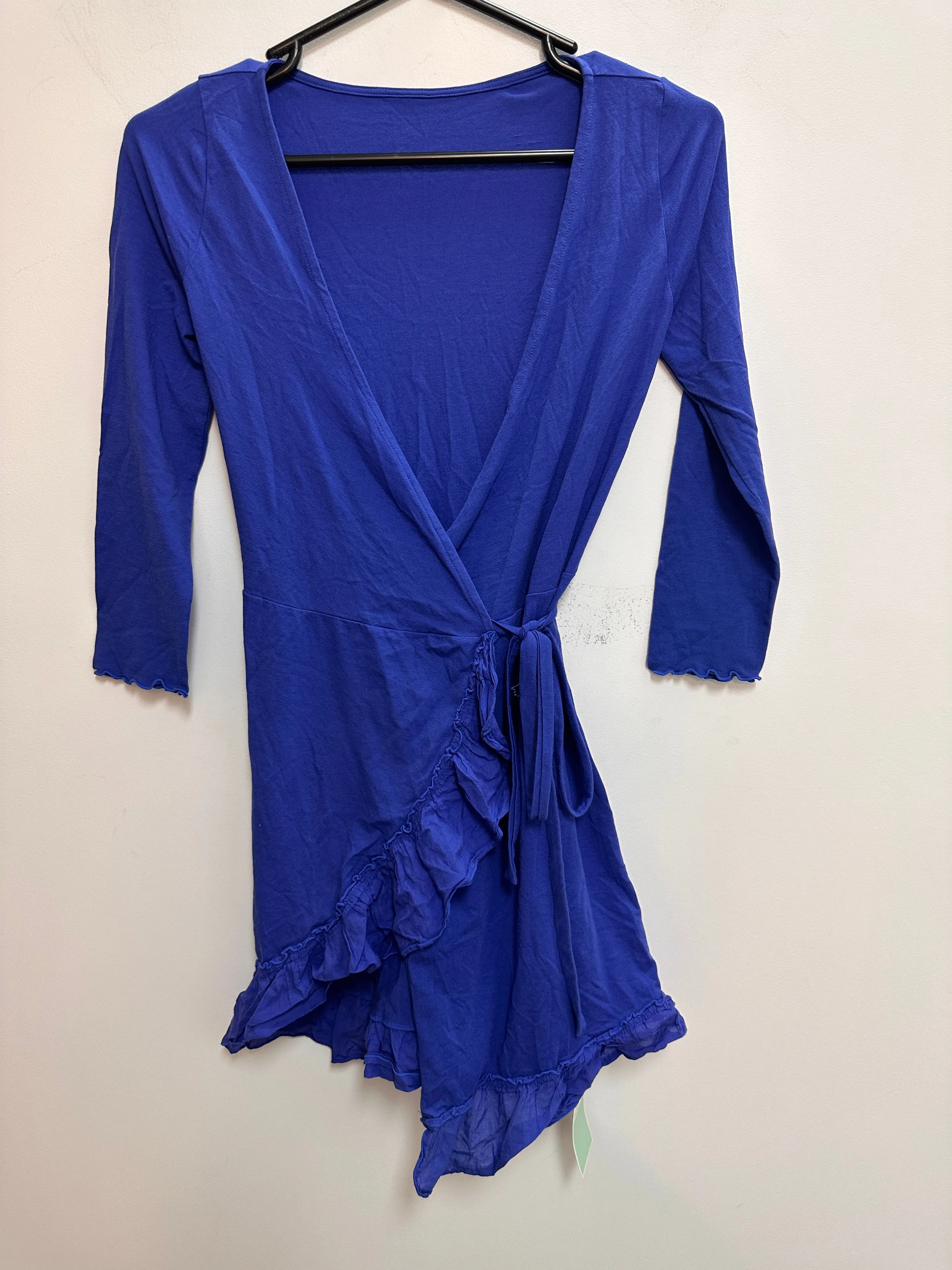 Cobara Wrap Dress in Aquamarine