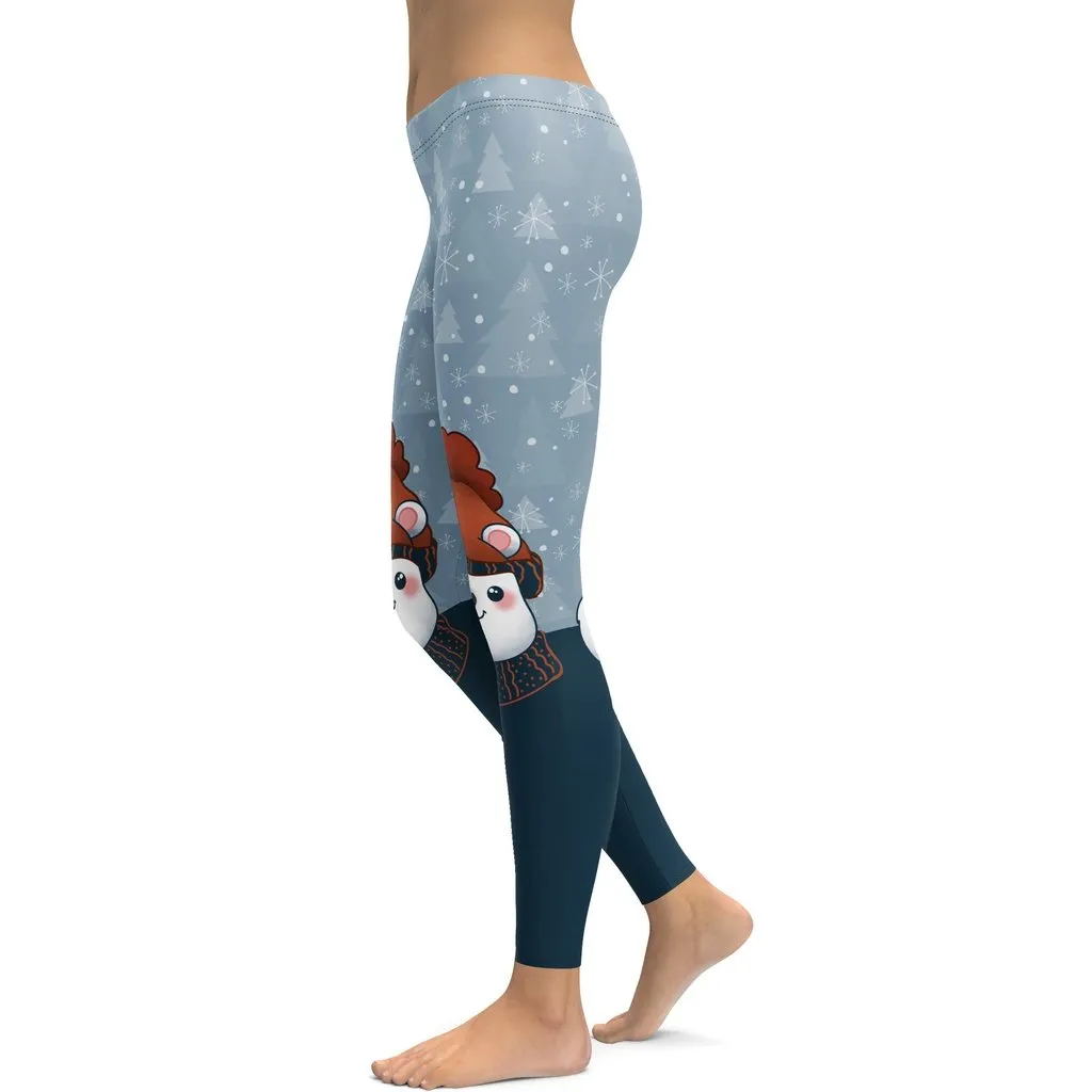 Cozy Cute Bear Leggings