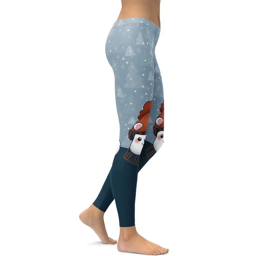 Cozy Cute Bear Leggings