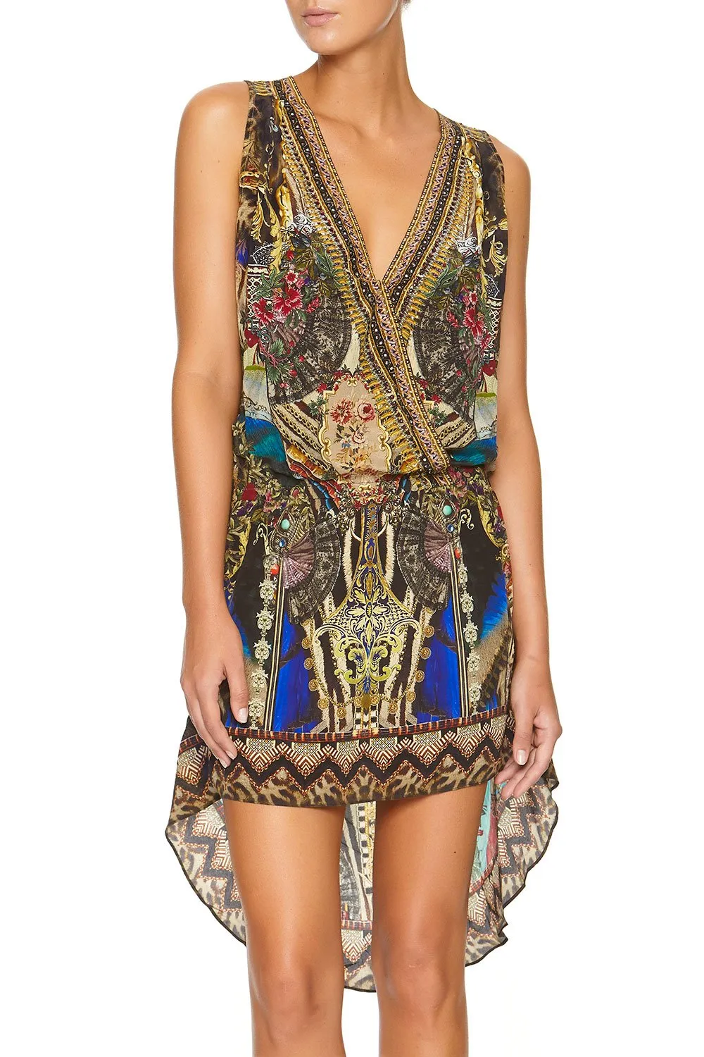 CROSS OVER FRONT DRESS STRONGER TOGETHER
