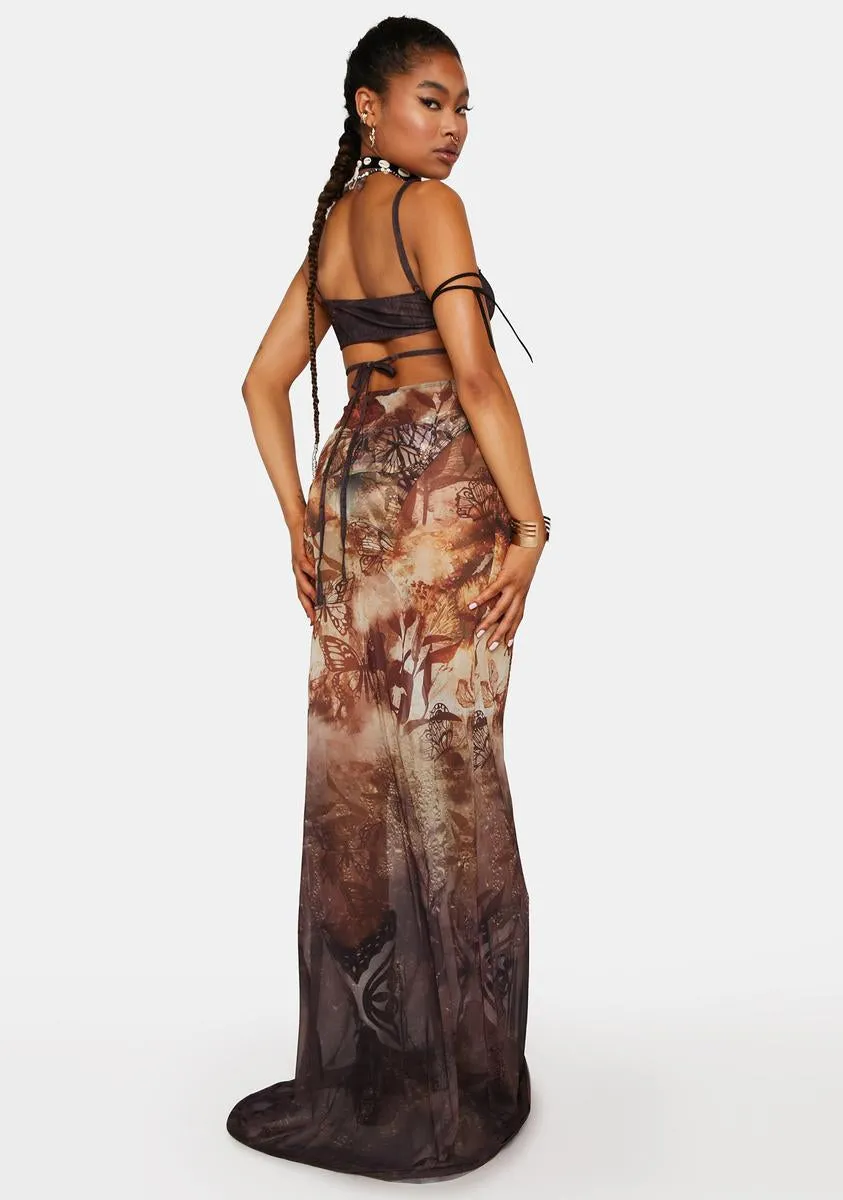 Cut Out Maxi Dress