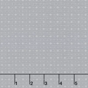 Dove - Circle Dot Pewter Yardage