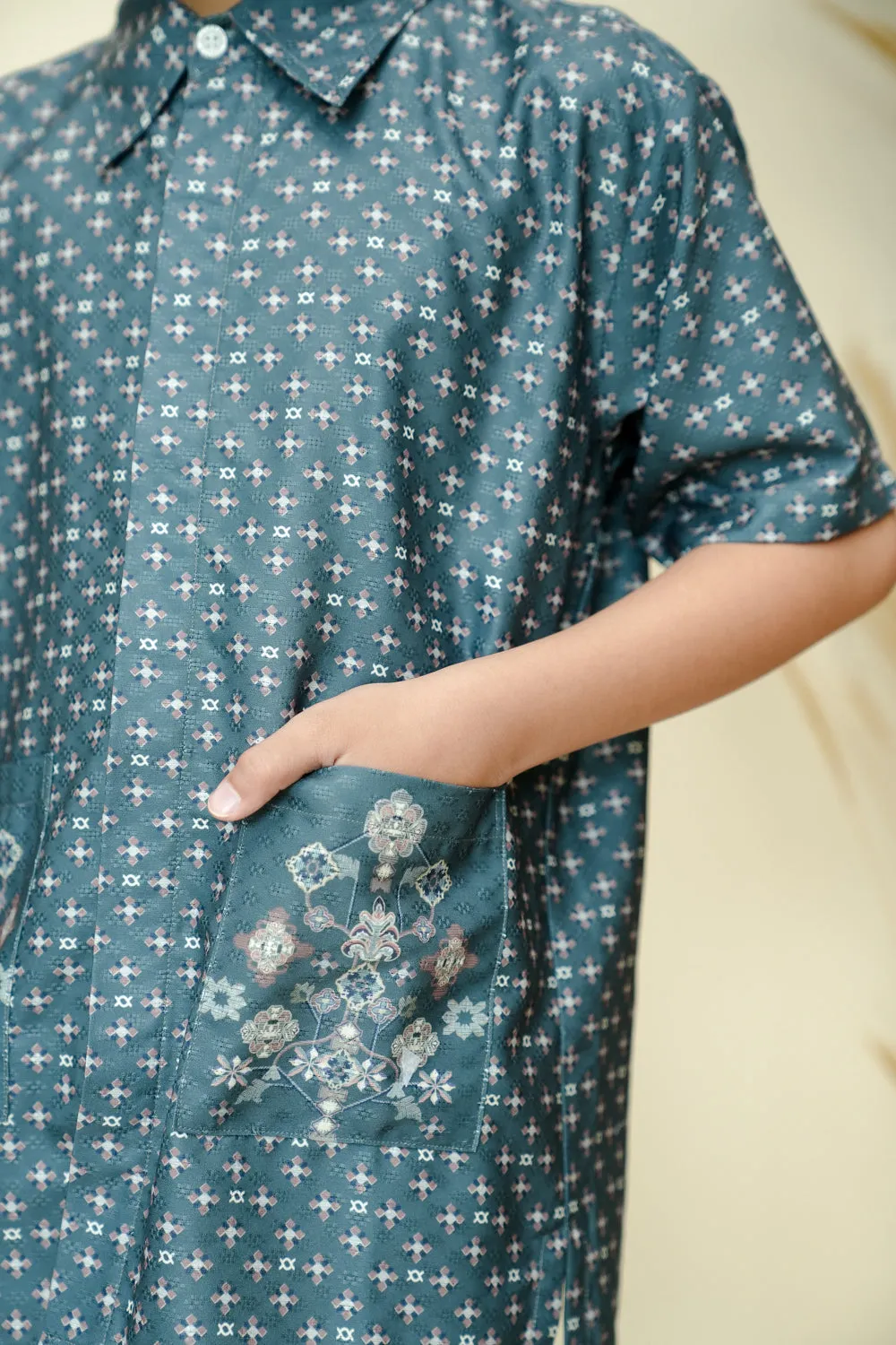 Dumai Shirt Boy (Minor) Emerald