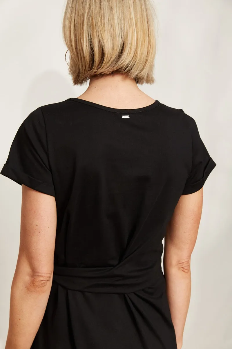 Eb & Ive - Verano Tie Dress - Sable