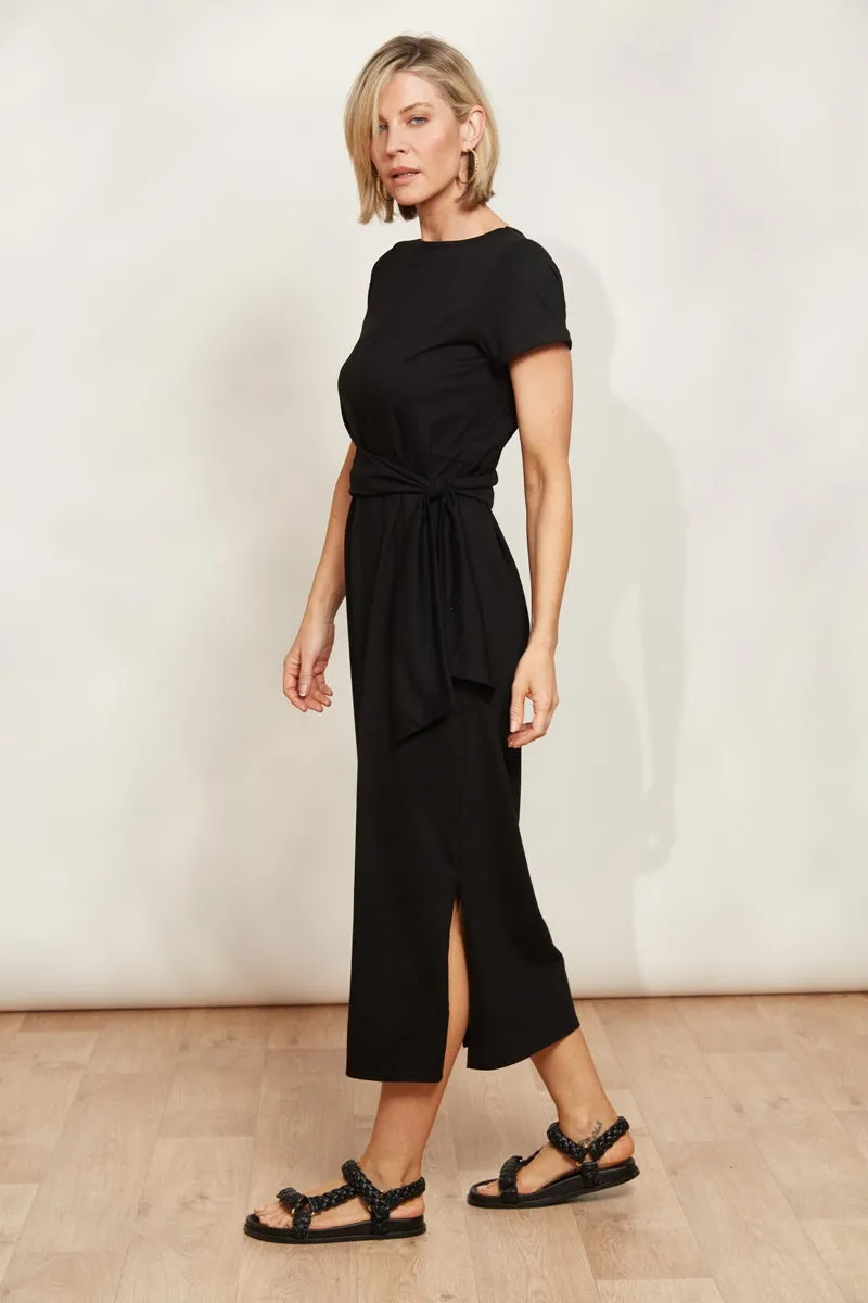 Eb & Ive - Verano Tie Dress - Sable