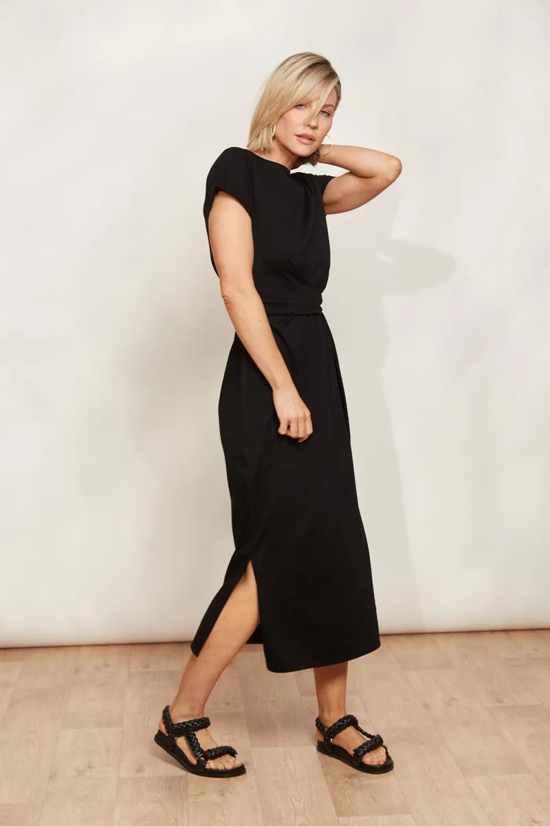 Eb & Ive - Verano Tie Dress - Sable