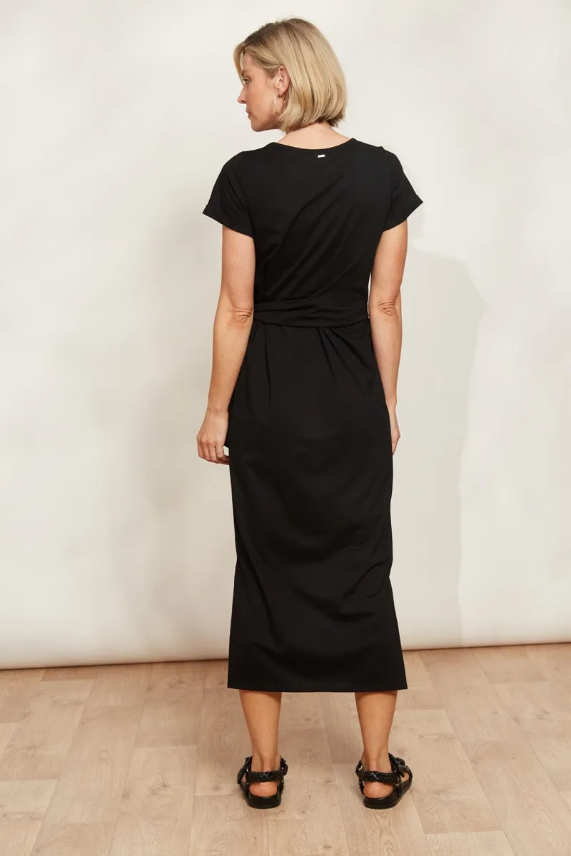 Eb & Ive - Verano Tie Dress - Sable