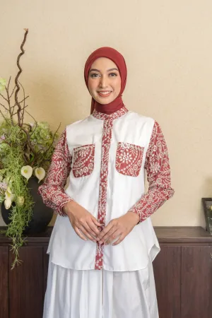 Elea Shirt Maroon