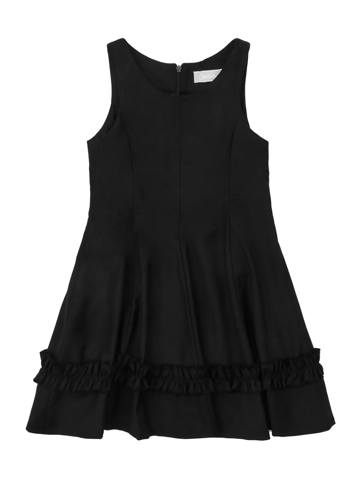 Elegant Ruffled Tier & Bow Accent Dress by Kids Couture