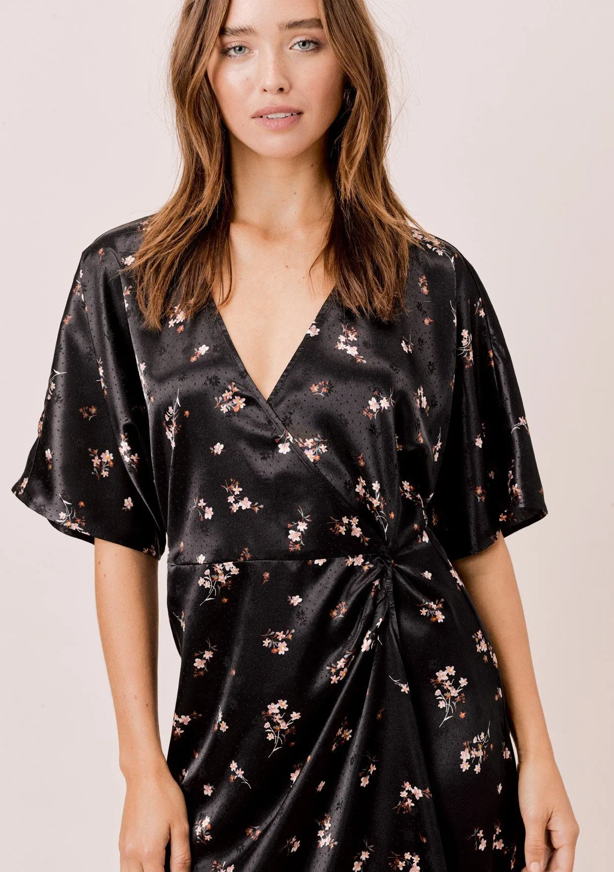 Elisa Floral Midi Dress