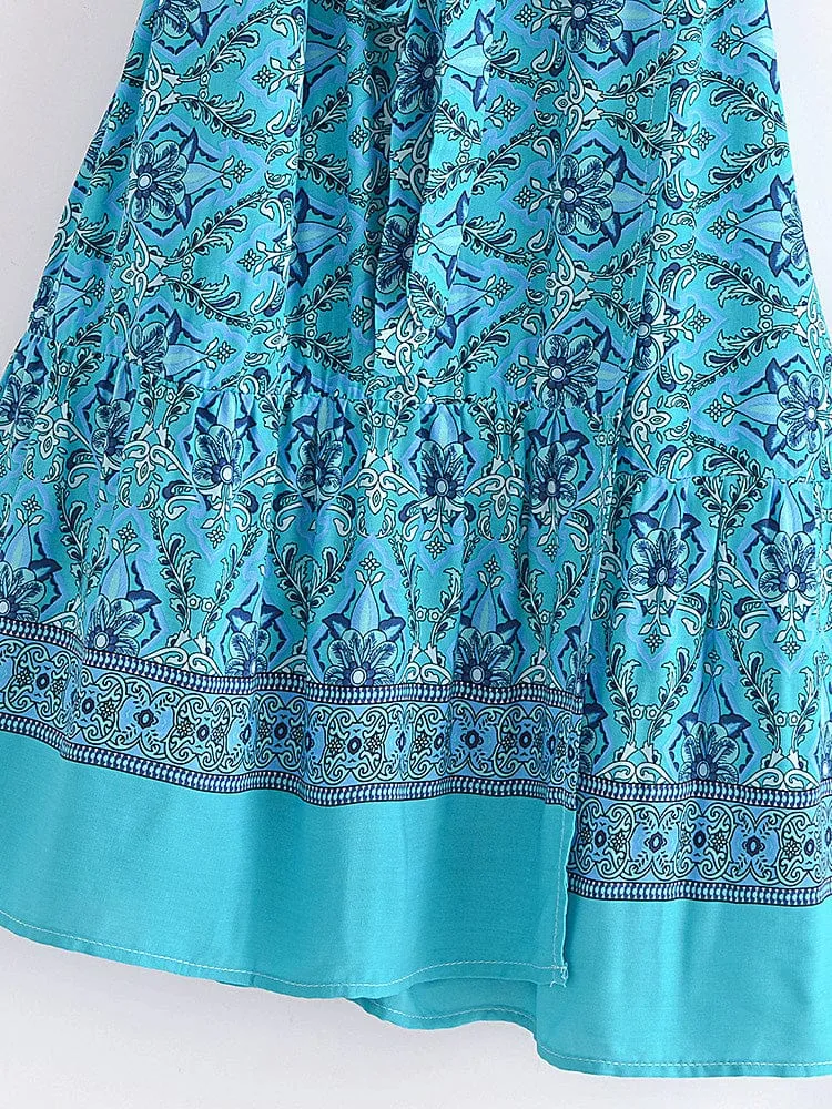 ELISSA Wrap Mini Dress