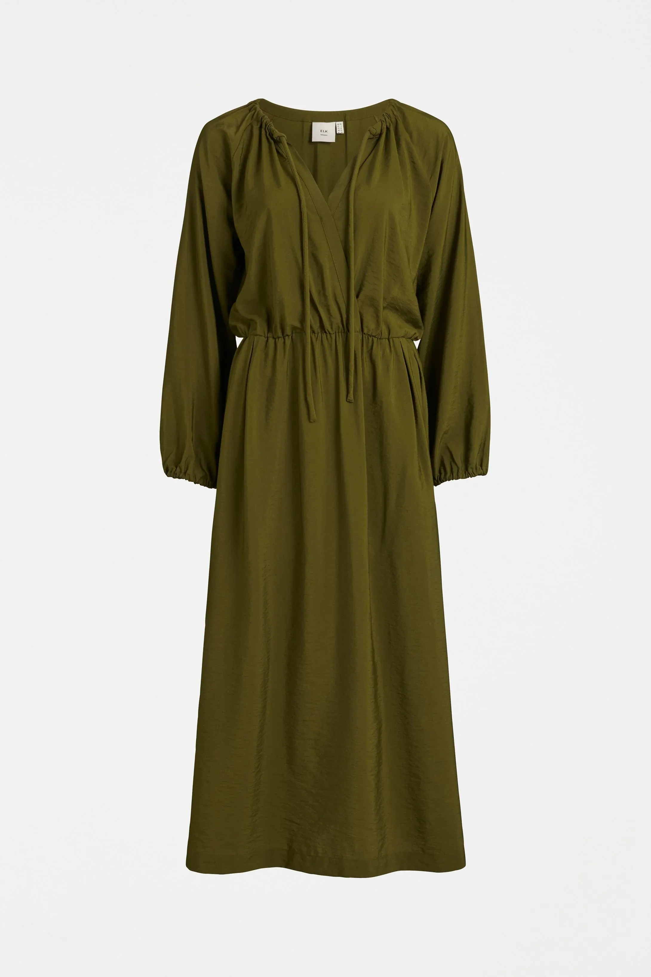 ELK Etne Dress - Dark Olive