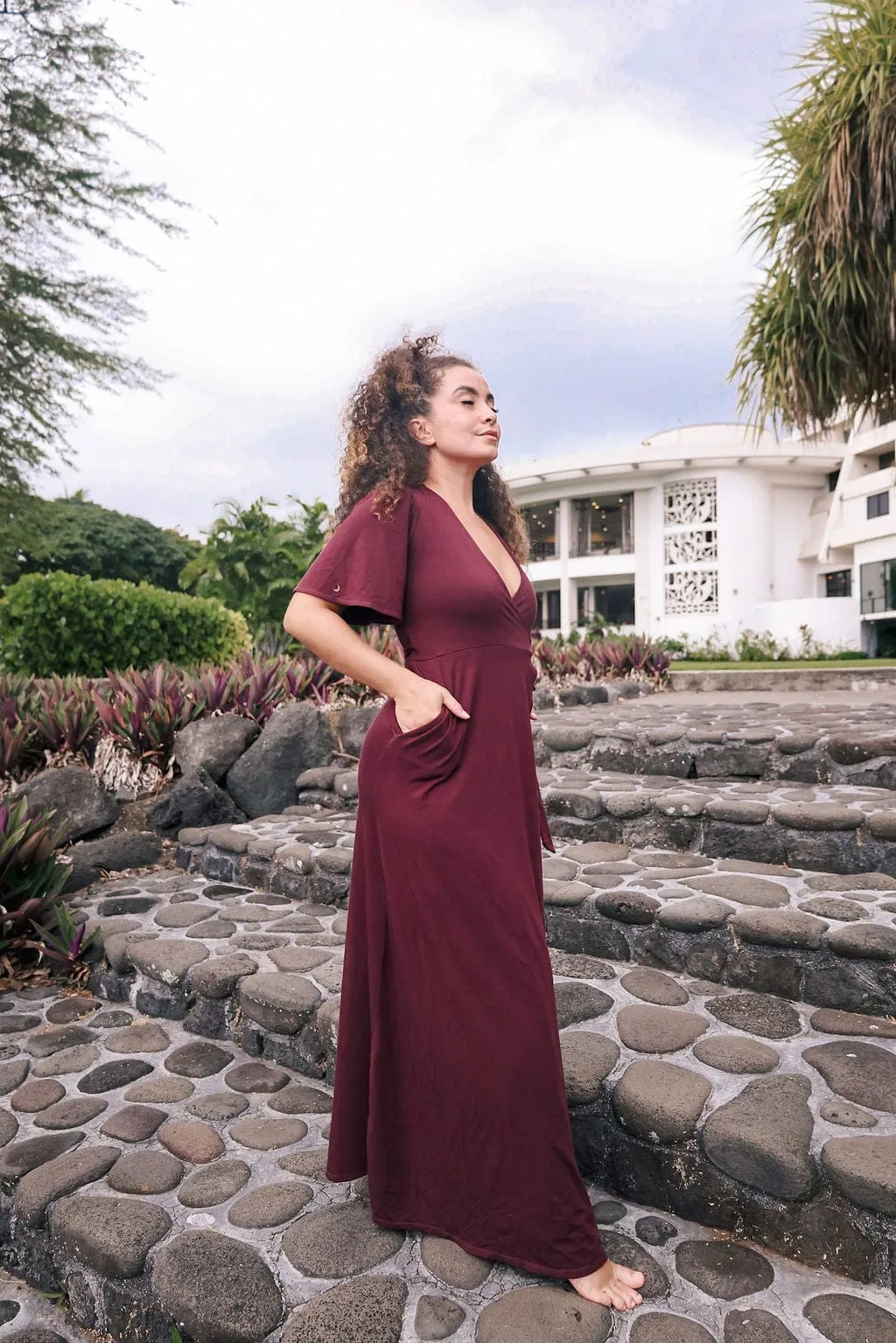 Equinox Moon Wrap Dress