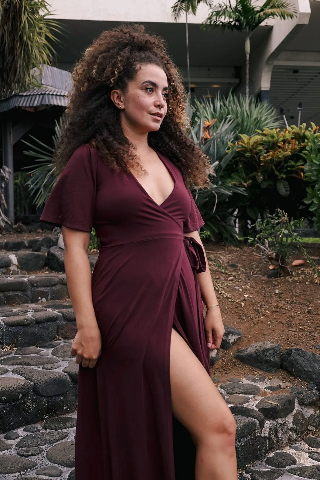Equinox Moon Wrap Dress