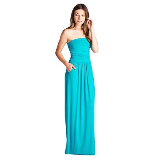 Europe Women Strap Casual Pocket Dress