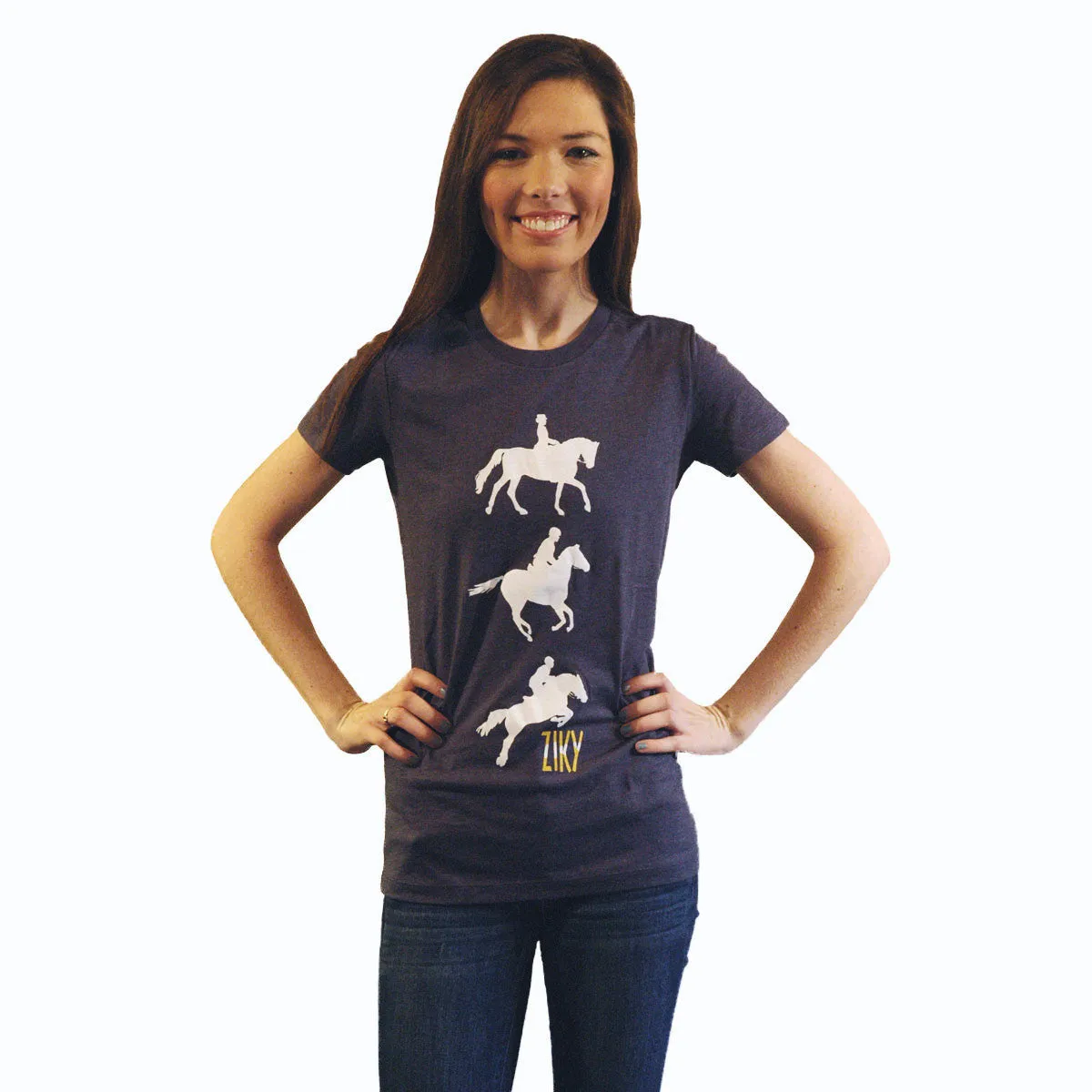 Eventing Tee Indigo