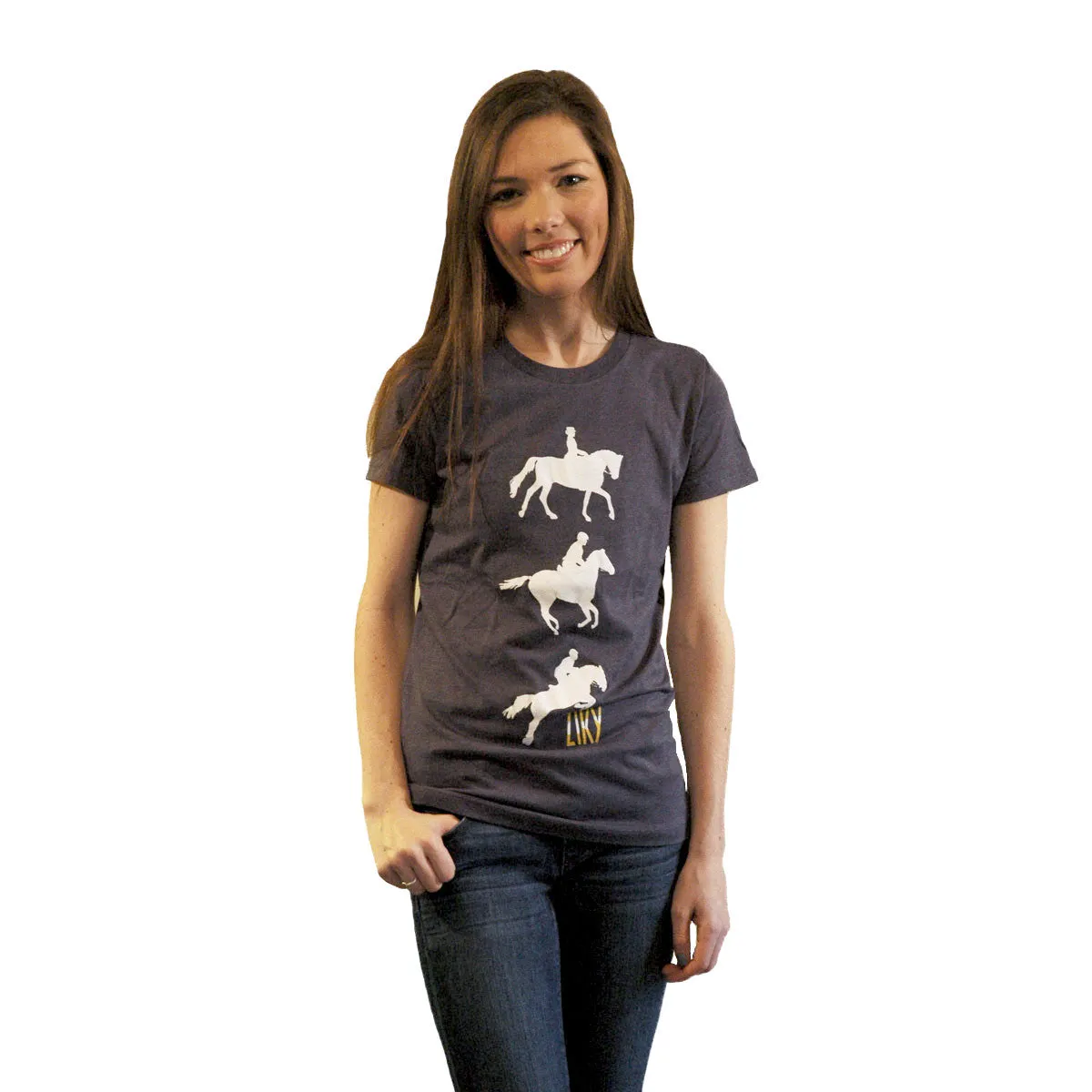 Eventing Tee Indigo