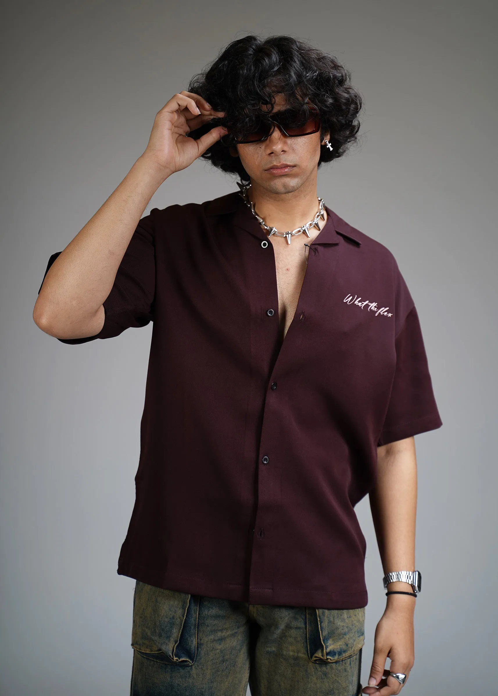 FACE OF GOD Bowling Shirt
