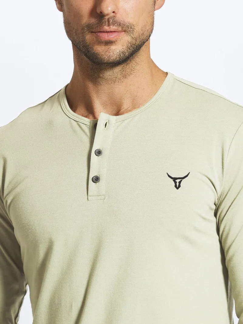 Fadano - Henley L/S - Lime