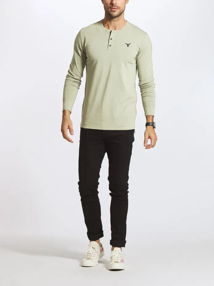 Fadano - Henley L/S - Lime