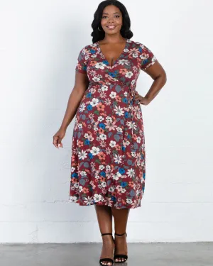 Farrah Faux Wrap Dress - Sale!