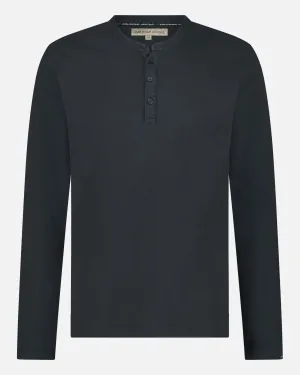 Fline | Long Sleeve Henley T-Shirt
