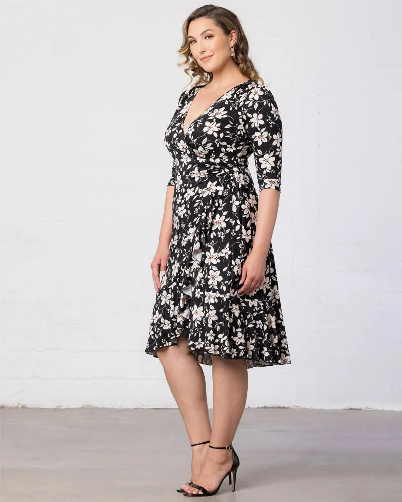 Flirty Flounce Wrap Dress - Sale!