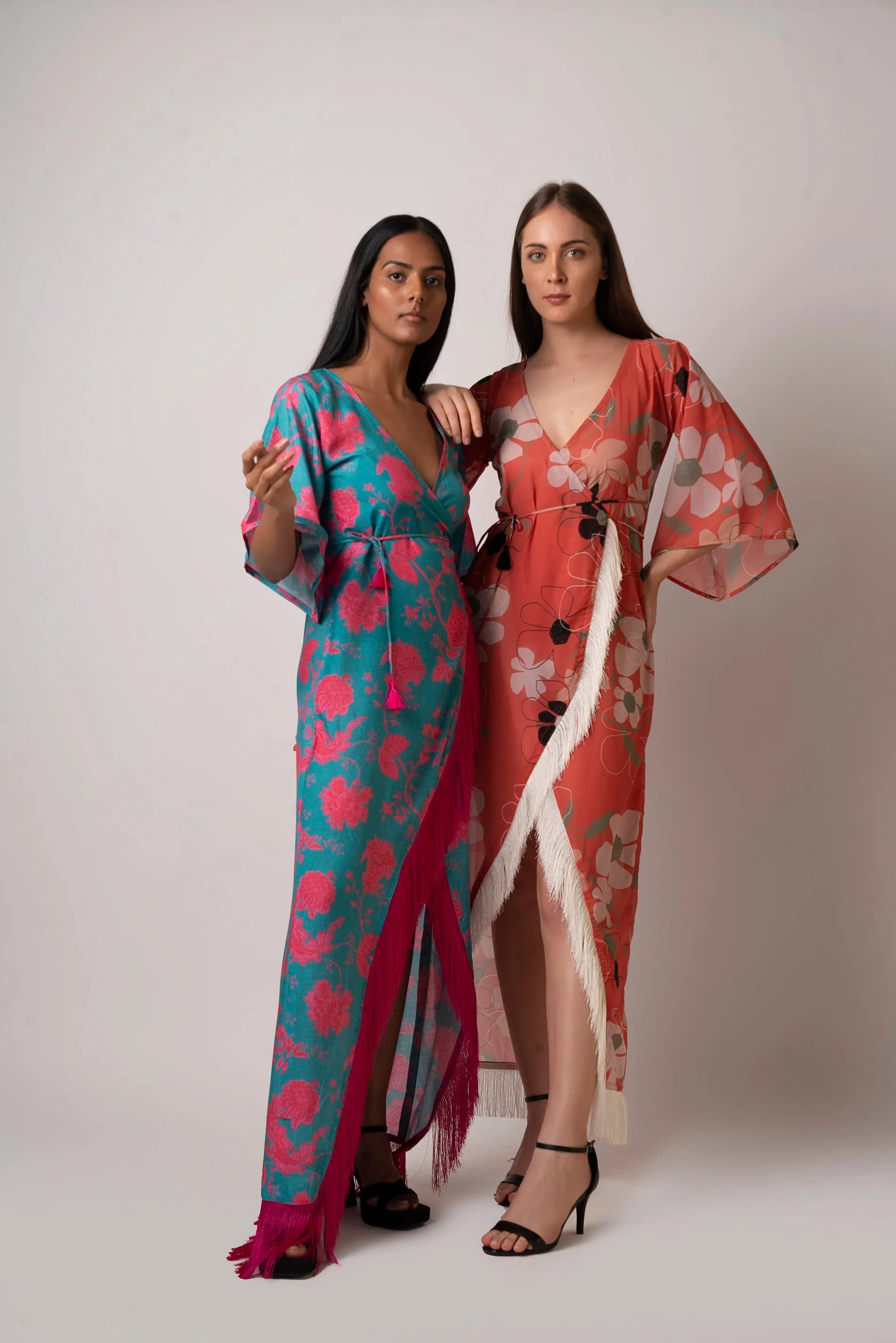 Floral Beach Vacation Dress