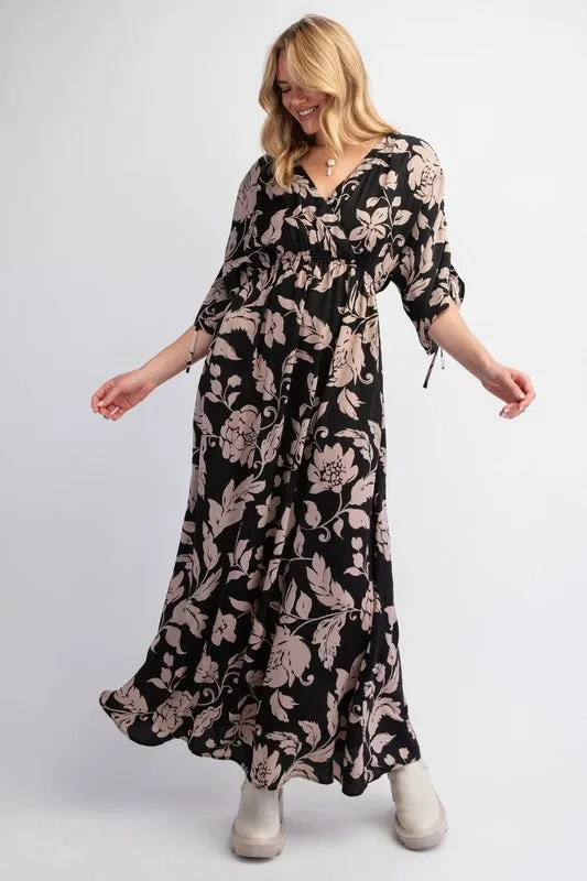 Floral Print Mirabelle Maxi Dress