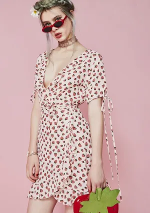 Forbidden Fruit Wrap Dress