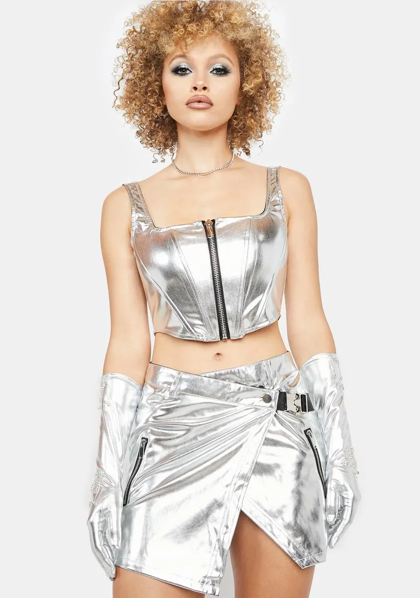 Frosty Queen Mini Skirt