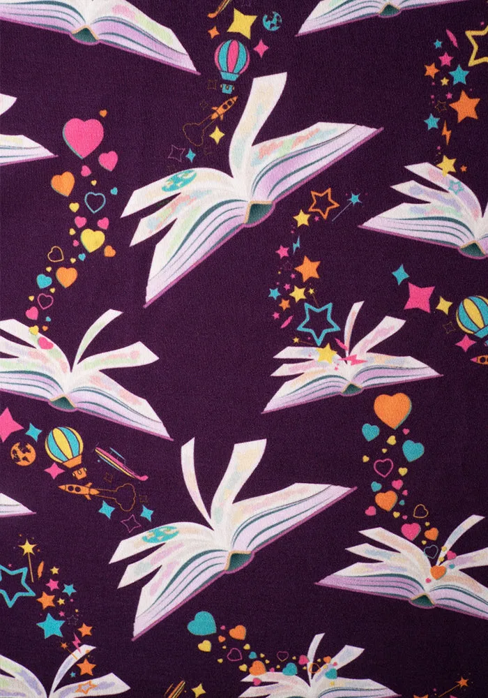 George Story Books Print Midi Dress