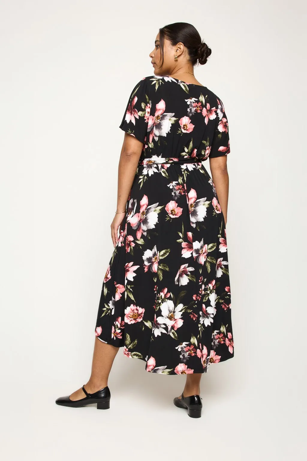 Georgia Plus Size Wrap Dress