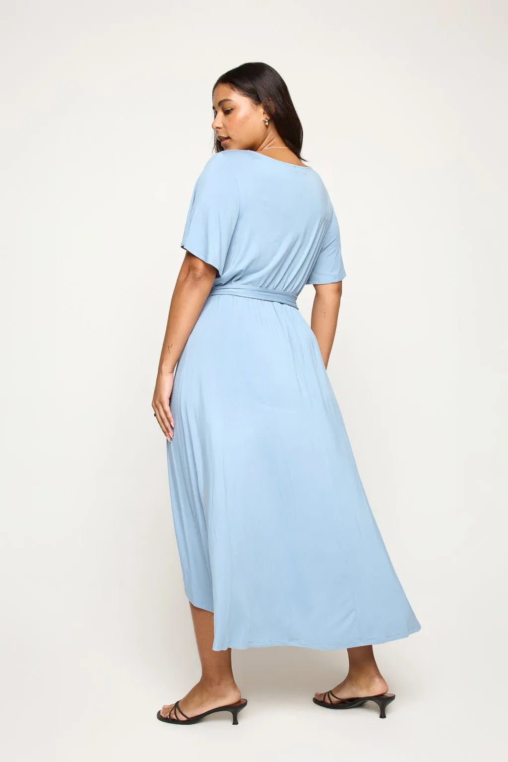 Georgia Plus Size Wrap Dress
