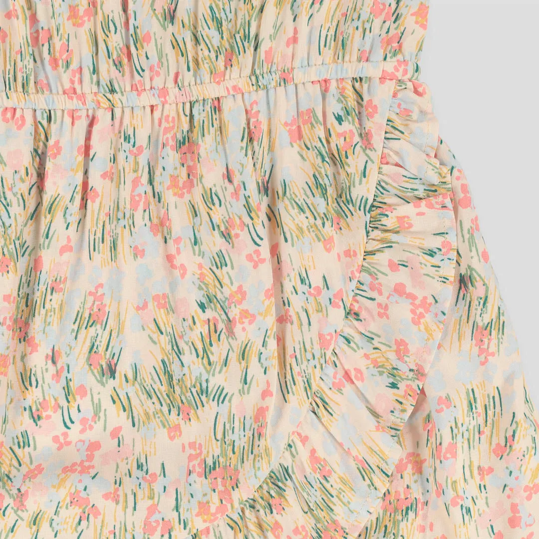 Girls Dress _ 153421 _ Beige