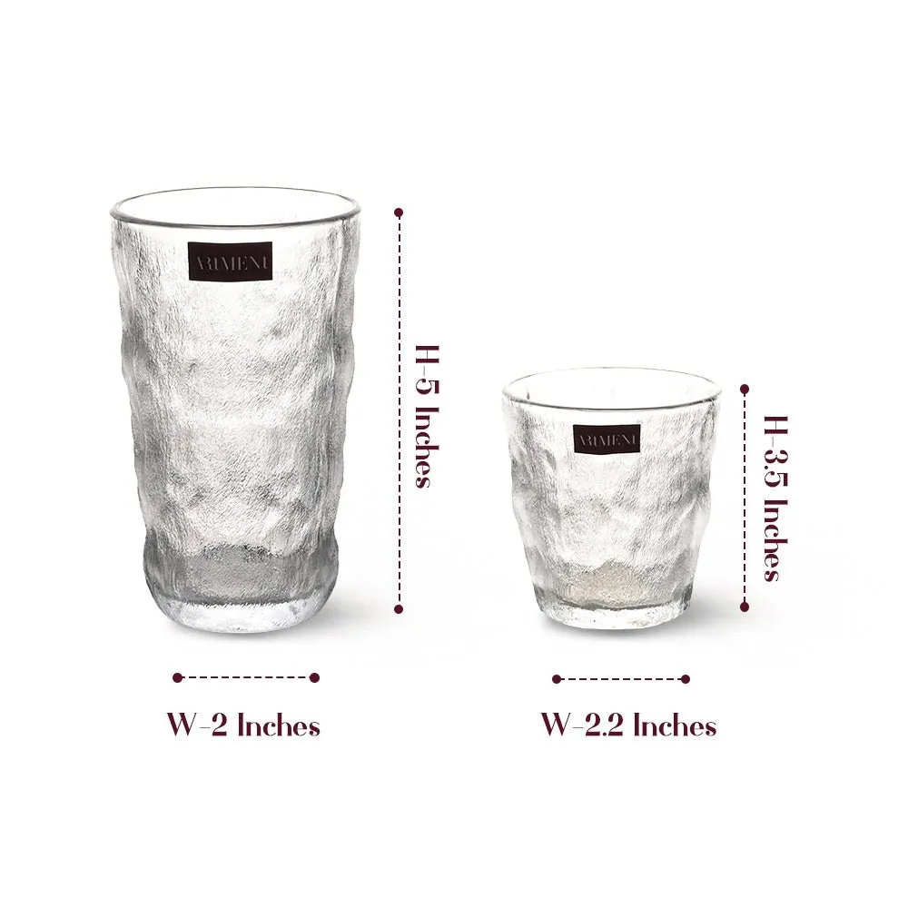 Glacier Patterned Frosted Glass