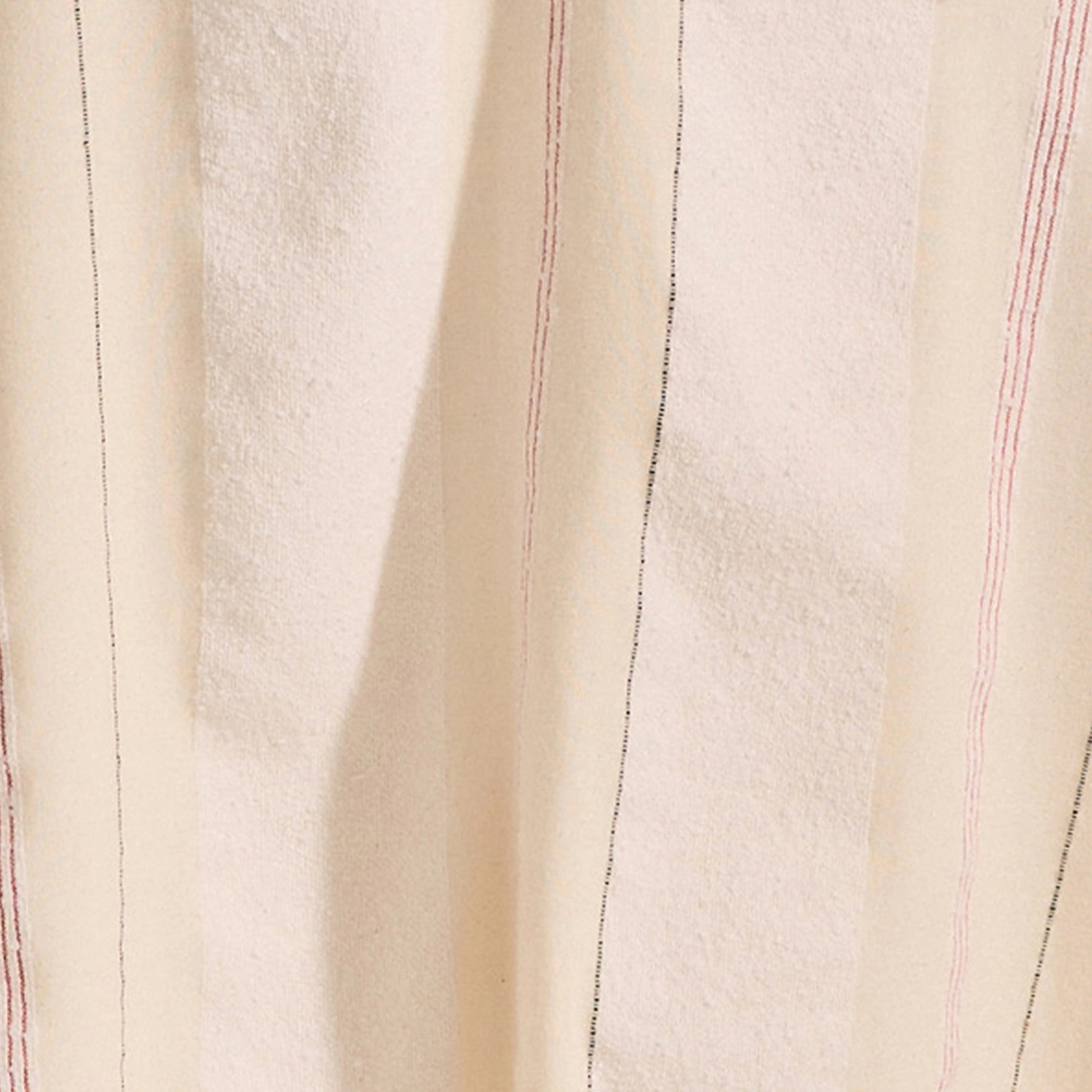 Graces Cream Boucle Stripe Dress