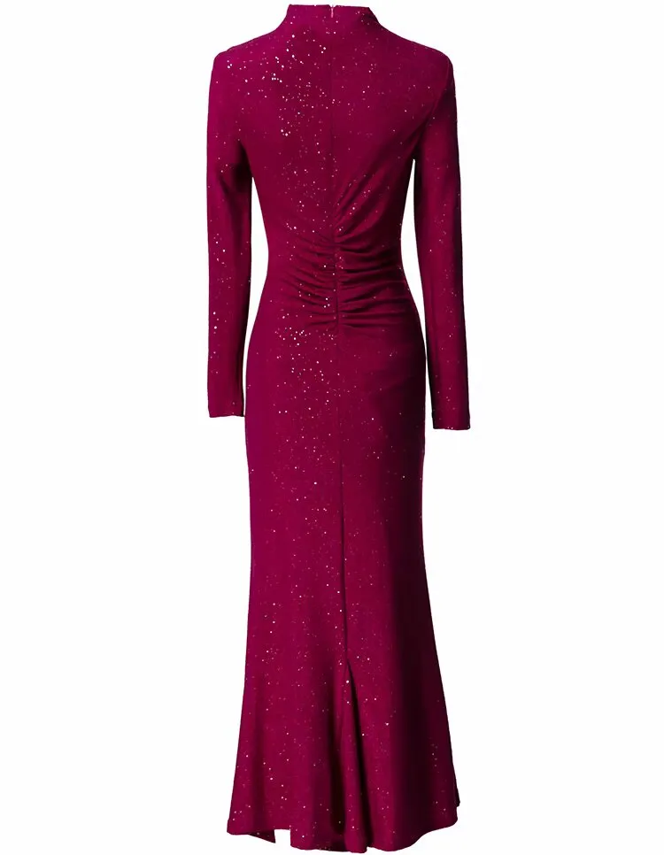 Hips Wrap Formal Pencil Dress