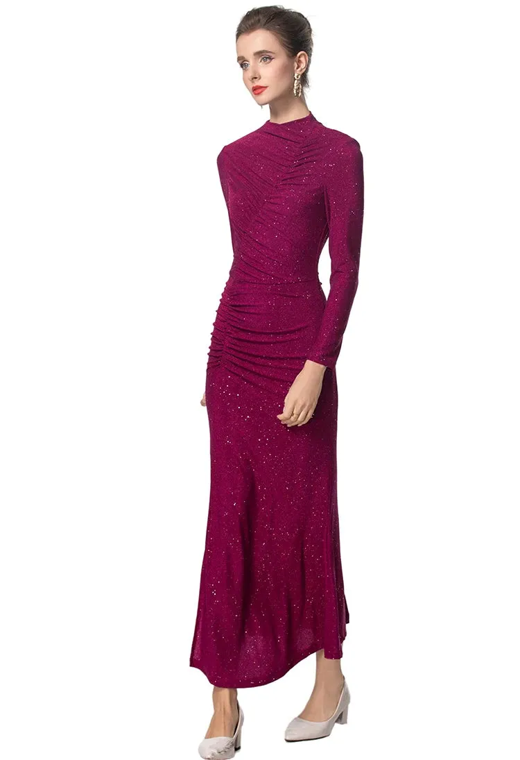 Hips Wrap Formal Pencil Dress