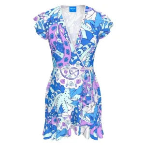 Imi Flounce Wrap Dress