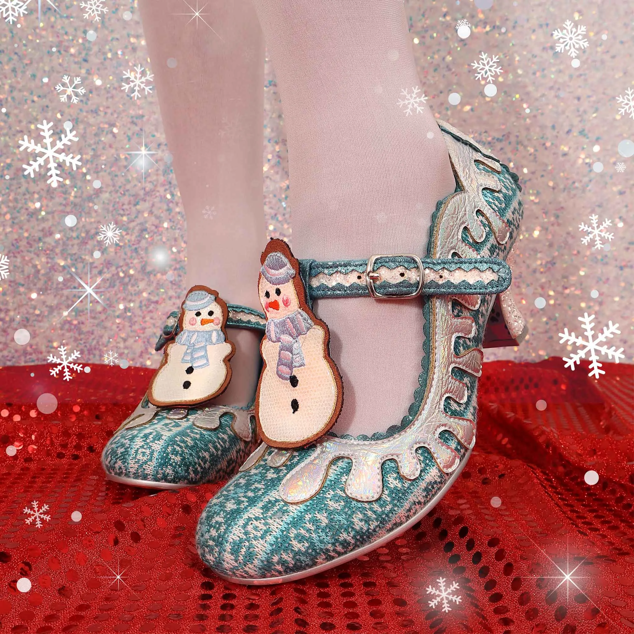 Irregular Choice Frosty Friends Shoes