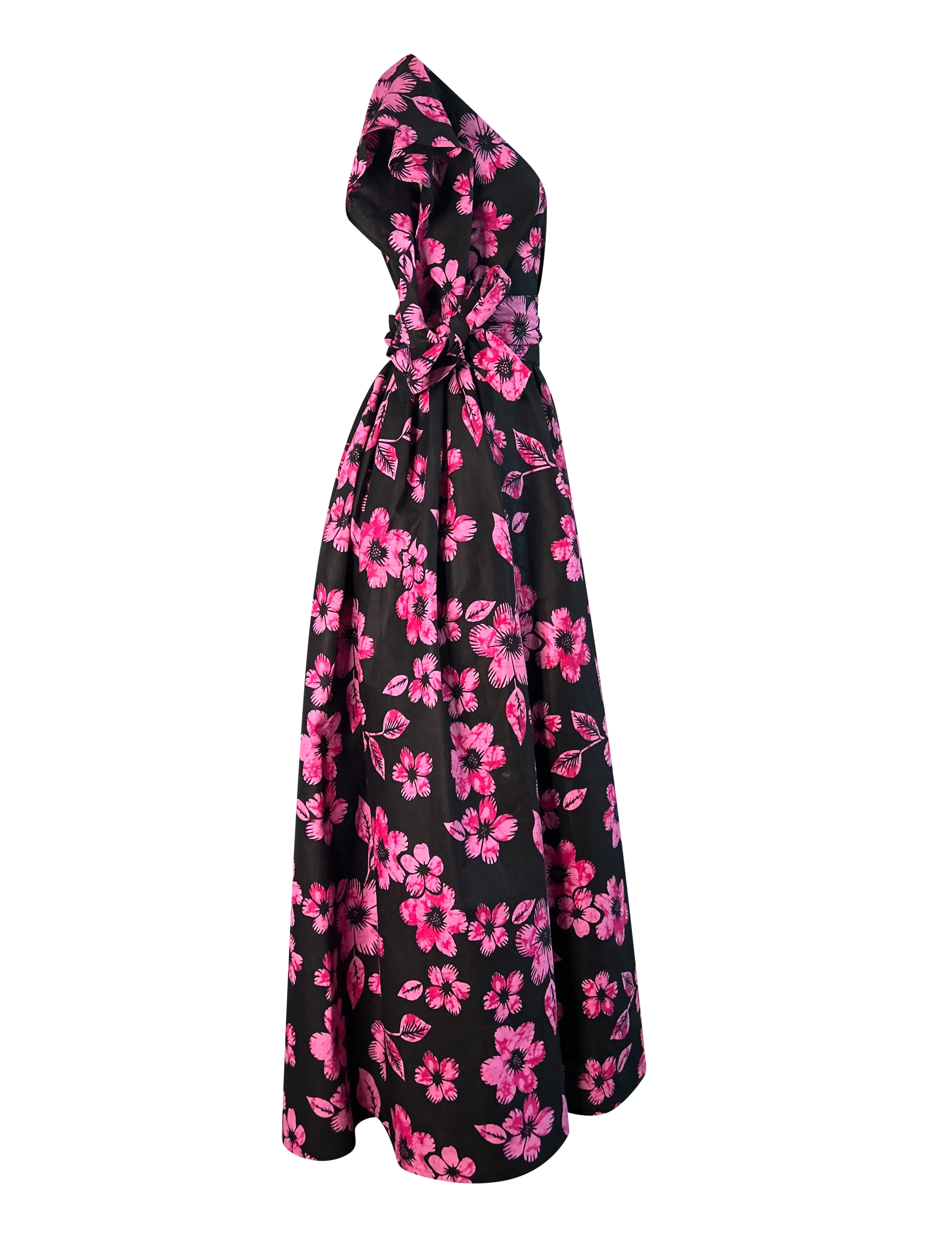 JADE AFRICAN PRINT WRAP DRESS