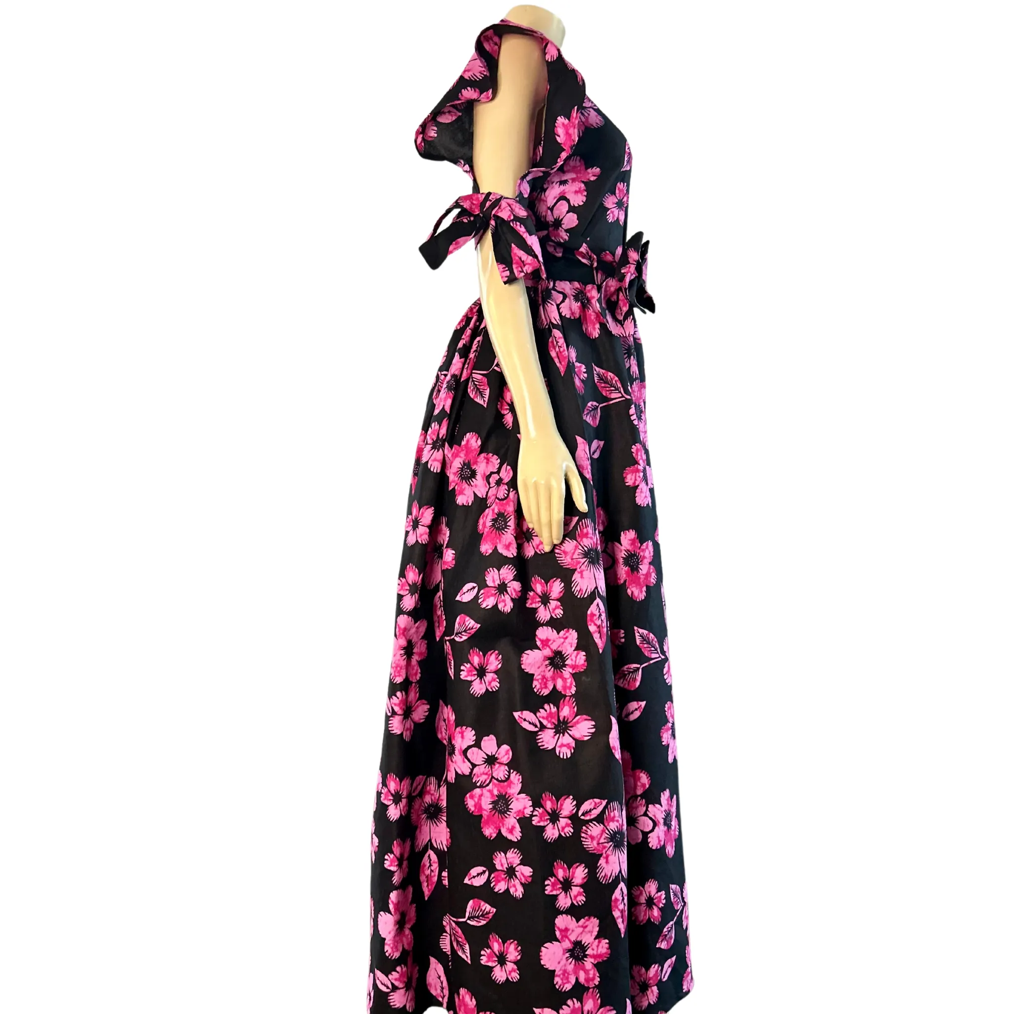 JADE AFRICAN PRINT WRAP DRESS