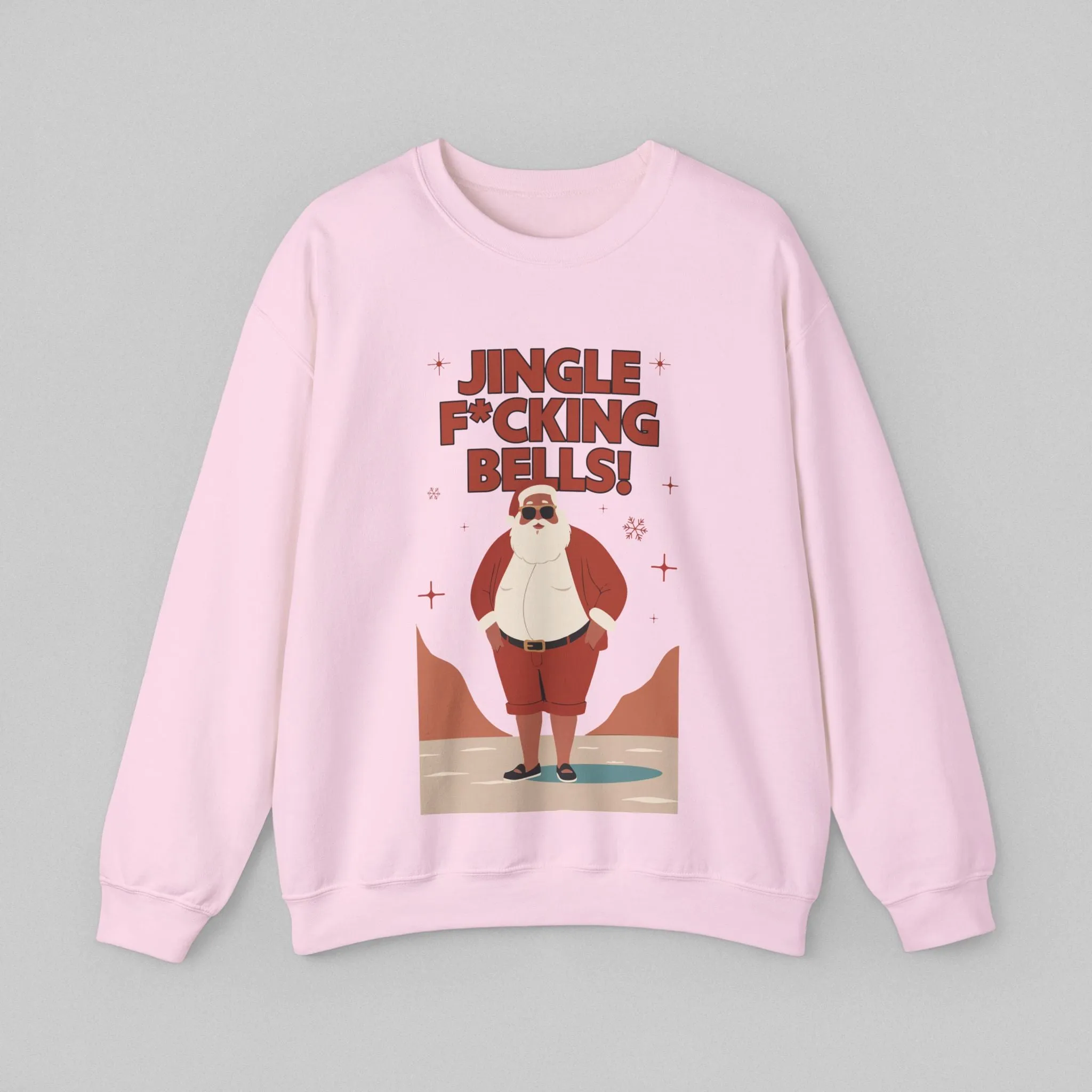 Jingle F*cking Bells Santa Women’s Sweatshirt